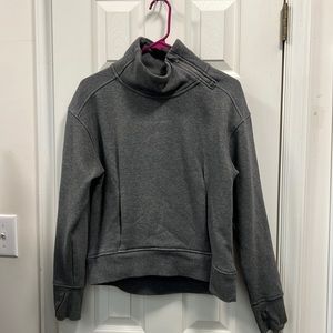 All in Motion charcoal gray sweatshirt EUC